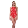 BACI JACQUARD BODYSUIT RED, OS