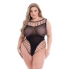 BACI DIAMONTE BODYSUIT BLACK, QUEEN