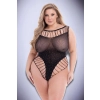 BACI DIAMONTE BODYSUIT BLACK, QUEEN