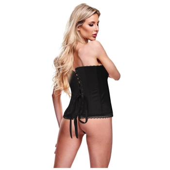 BACI BUSTIER BLACK, M