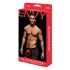ENVY SNAP DOWN MESH BOXER BRIEF BLACK RED, S/M