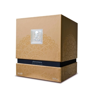 Perfumy feromonowe Shiatsu męskie szare Hot 50 ml