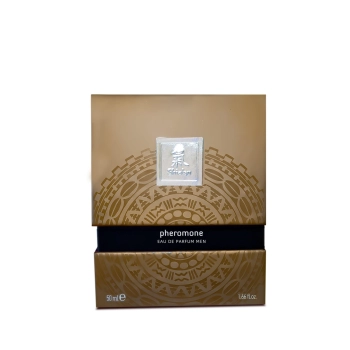 Perfumy feromonowe Shiatsu męskie szare Hot 50 ml