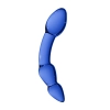 Szklane dildo Chrystalino Superior niebieskie 18 cm