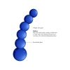Dildo szklane Planets Chrystalino 18,5 cm