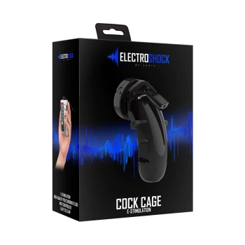 Klatka czystości ElectroShock z elektrostymulacją czarna 11 5 cm
