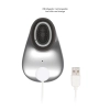 Stymulator ssący wibracyjny Innovation silikonowy USB 10 5 cm