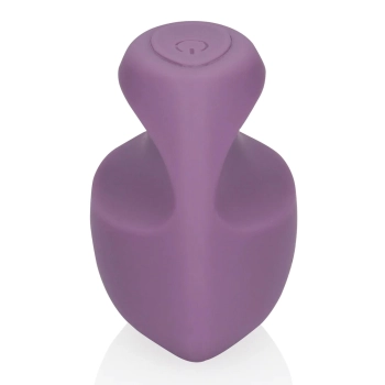 Wibrator na palec Loveline silikonowy fioletowy 3,5 cm