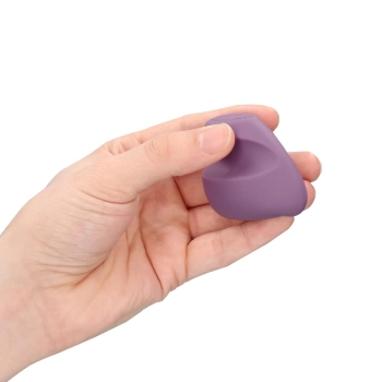 Wibrator na palec Loveline silikonowy fioletowy 3,5 cm