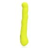 Wibrator punktu G Loveline z ruchomą końcówką limonkowy 24 cm