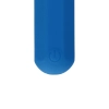 Wibrator silikonowy heksagonalny Loveline niebieski 7,2 cm