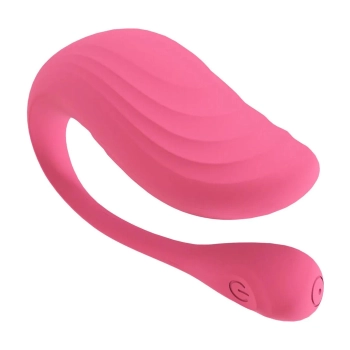Wibrator punktu G z pilotem Loveline silikonowy różowy 24cm