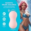 Masażer wibrujący z podgrzewaniem Loveline różowy 17 cm
