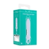 Wibrator z silikonową pętlą Loveline lawendowy 12,6 cm