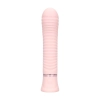 Wibrator punktu G żebrowany silikonowy Loveline Divine różowy 16 cm