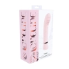 Wibrator punktu G żebrowany silikonowy Loveline Divine różowy 16 cm