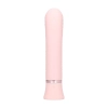 Wibrator punktu G żebrowany silikonowy Loveline Divine różowy 16 cm