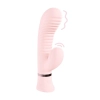 Wibrator króliczek Loveline Mystique żebrowany różowy 15,9 cm