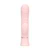 Wibrator króliczek Loveline Mystique żebrowany różowy 15,9 cm