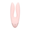 Wibrator podwójny Amour Loveline silikonowy różowy 11 cm