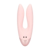 Wibrator podwójny Amour Loveline silikonowy różowy 11 cm