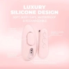 Stymulator łechtaczki z pilotem Loveline Céleste różowy silikonowy 10cm