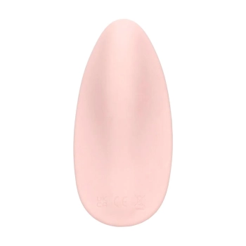 Stymulator łechtaczki z pilotem Loveline Céleste różowy silikonowy 10cm