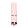 Mini wibrator szminkowy Loveline Luxe silikonowy różowy 10 cm