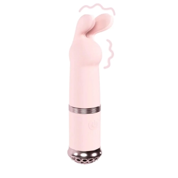 Mini wibrator króliczek Reve Loveline różowy silikonowy 11 cm