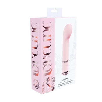 Wibrator punktu G Loveline Cherie silikonowy różowy 14 cm