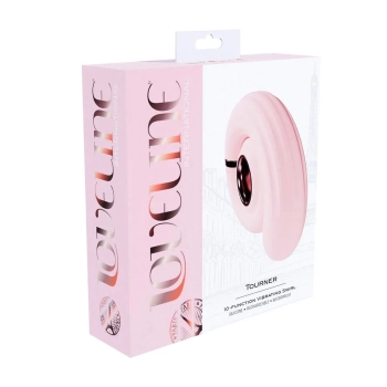 Wibrator wirujący Tourner Loveline różowy 11,8 cm