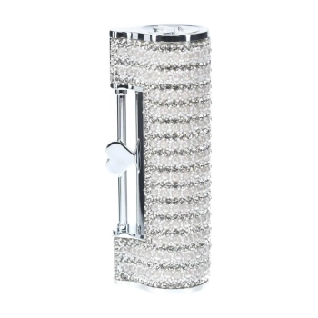 Mini wibrator szminkowy Angel Loveline transparentny USB