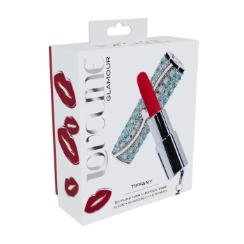 Wibrator szminkowy Loveline Tiffany niebieski USB