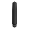 Delia - ABS Bullet With Sleeve - 10-Speeds - Black