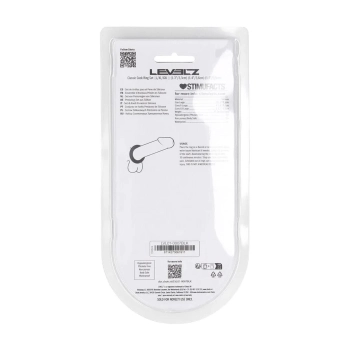 Zestaw 3 silikonowych pierścieni erekcyjnych Levelz L XL XXL czarny