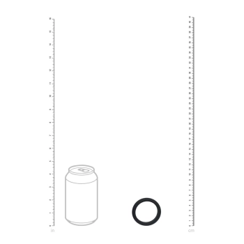 Pierścień erekcyjny silikonowy Levelz L 42 mm czarny
