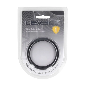 Pierścień erekcyjny silikonowy Levelz XXL 55mm czarny