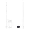Rozciągacz jąder silikonowy Levelz S 34mm czarny