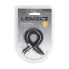 Pierścień erekcyjny silikonowy Levelz czarny 8 cm