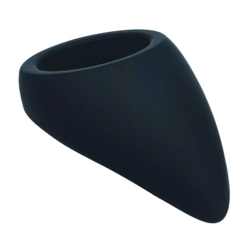 Pierścień erekcyjny łezka silikonowy Levelz czarny 9 cm