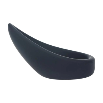 Pierścień erekcyjny łezka silikonowy Levelz czarny 9 cm