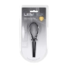 Pierścień erekcyjny Levelz regulowany silikonowy lasso czarny 14 cm