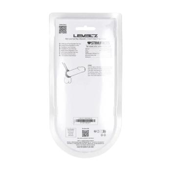 Pierścień erekcyjny Levelz regulowany silikonowy lasso czarny 14 cm
