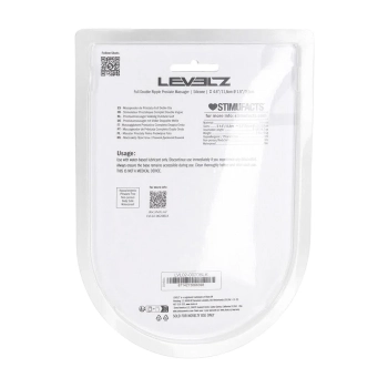 Masażer prostaty silikonowy Levelz Level 2 czarny 12 cm