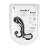 Masażer prostaty silikonowy Levelz M czarny 13 cm