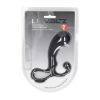 Masażer prostaty silikonowy Levelz L czarny 15 cm