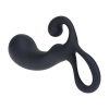 Masażer prostaty silikonowy Levelz L czarny 15 cm