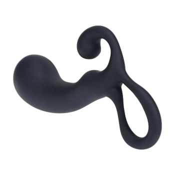 Masażer prostaty silikonowy Levelz L czarny 15 cm