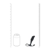Masażer prostaty silikonowy Levelz S czarny 10 cm