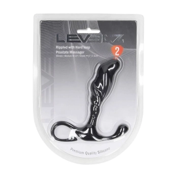 Masażer prostaty silikonowy Levelz 2 M czarny 11 cm